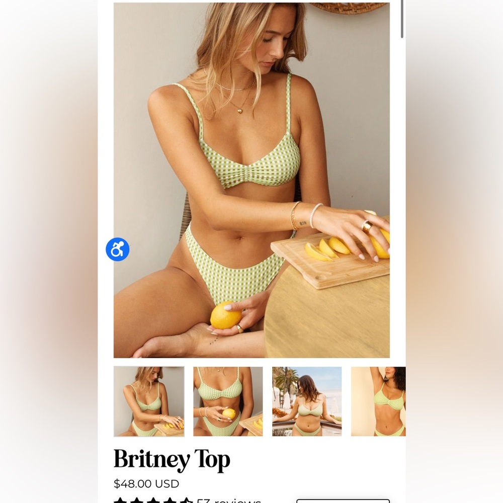 Dippin Daisys Amalfi bikini set